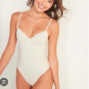 Old Navy medium white bathing suit